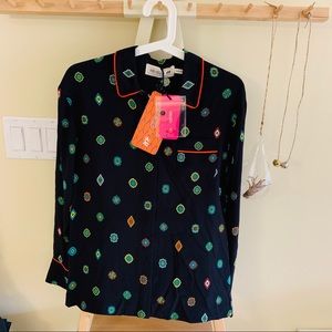 Kenzo x H&M silk blouse size 2